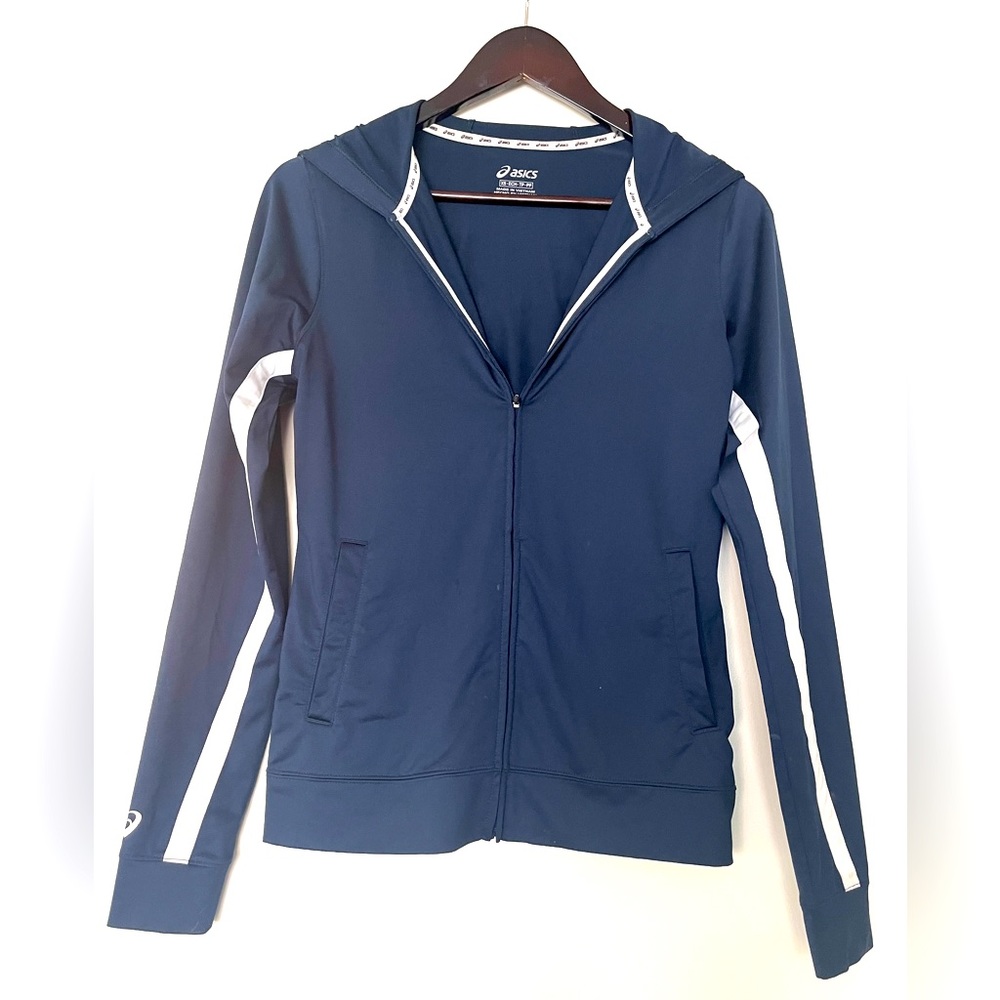 Asics Zip Up Hooded Jacket